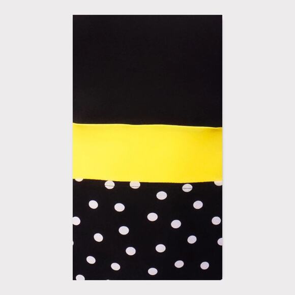 Tango White Dotted Black & Black Reversible Tango Dress /Reversable Dress Size S - Picture 6 of 13